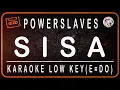 Download Lagu POWER SLAVES - SISA - KARAOKE LOW KEY (E=DO)