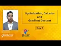 Optimization Calculus and Gradient Descent - FDP