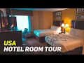 American Middle Class HOTEL ROOM TOUR Sleep Inn Asheville NC Walking Tour 4K
