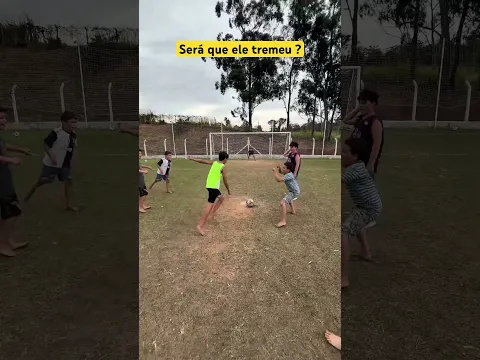 Desafio de pênalti sobre pressão