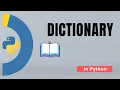 For Beginners 8 Dictionary in Python Tutorial