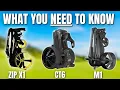 Motocaddy M1 vs Powakaddy CT6 vs MGI Zip X1 - 2025 Comparison I Bought Them All