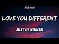 Lagu Justin Bieber - Love you Different (Lyrics) ft. BEAM | #14 song