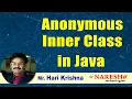 Anonymous Inner Class Core Java by Mr Hari Krishna