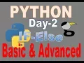 Day2 Python basic training Variables and Key words