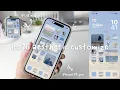 iOS16 aesthetic customization custom lock screen widgets icons tutorial