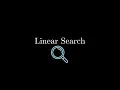 Linear Search Algorithm Algorithm in Minutes