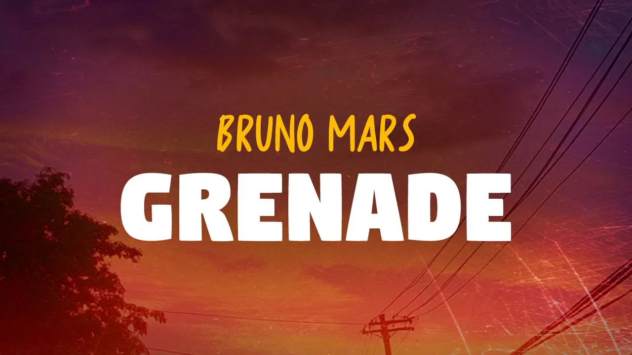 Bruno Mars - Grenade (Lyrics)