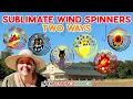 How To Sublimate A Wind Spinner Print Or Infusible Ink