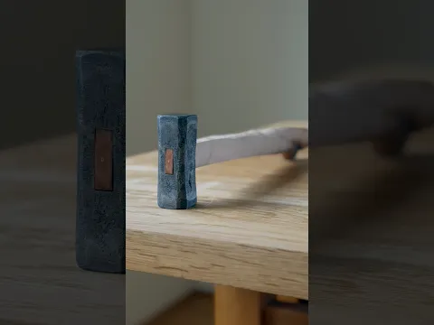 How to Fit a Japanese Hammer Handle #shorts #woodworking #diy