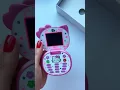 Unboxing HELLO KITTY Unlocked K688 Flip Mini Phone