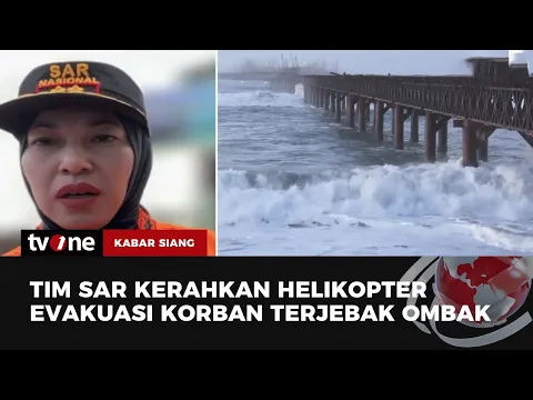 Tim SAR Gabungan Alami Kendala dalam Proses Evakuasi Puluhan Orang di Dermaga Sukabumi