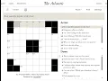 The Atlantic Crossword 2026