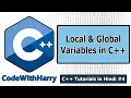 Variable Scope Data Types in C in Hindi C Tutorials for Beginners