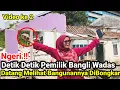 Lagu Ngeri‼️Detik Detik Reaksi Pemilik Bangli Wadas Datang Melihat Bangunannya Di Bongkar