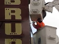 The Brunson Theater Sign Demolition 1-19-2018