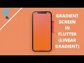Gradient Screen In Flutter Linear Gradient Flutter 2021