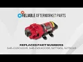 Fimco High-Flo Sprayer Pump 2 4 Max Gallons Per Minute 60 Max PSI Replaces 5277981 5275087