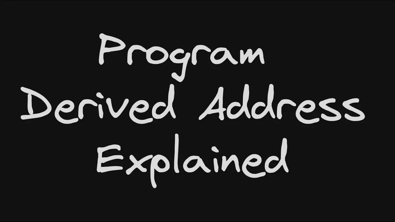 Solana Program Derived Addresses (PDA): Derivation Explained