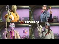 Concord - ALL Characters Select Animations Voices
