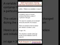 JAVA What is a variable in Java SDET Automation Testing Interview Questions Answers