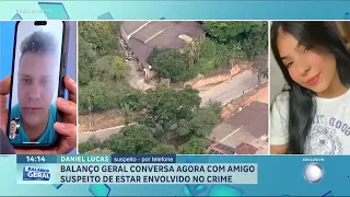 Balanço Geral conversa com Daniel, suspeito na morte de Vitória Regina