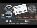 Blue Prism Tutorial Functions Part 9 - Text