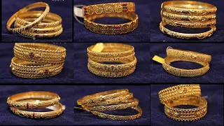 Royal Indian Gold Bangles Collection | From Heritage Temple Jewelry To Modern Classics