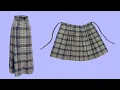 No zippers, no elastic bands - Sewing beautiful and stylish skirts, easy for beginners