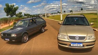 PARATI GLS 88 x PARATI G3 2001 - COMPARATIVO