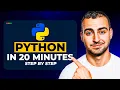 Python Tutorial for Beginners - Learn the basics in 20 Min
