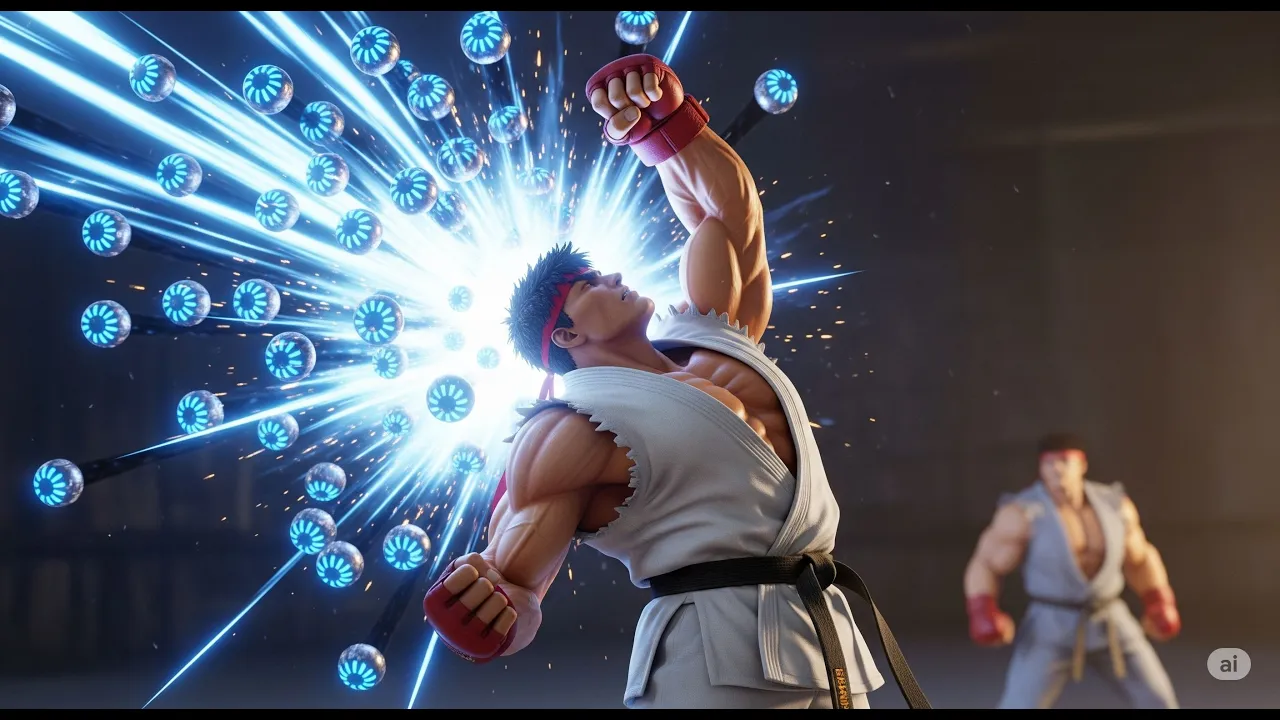 Street Fighter II Koryu: El Shoryuken que Lanza MIL Hadokens | Jugar Sin Mirar