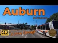 Drive in 4k - Auburn AL Chill Travel Inspirational Peaceful Uplifting Relax Mellow
