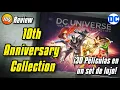 DC UNIVERSE 10th Anniversary Edition Deluxe collection with 30 DC Comics animated movies