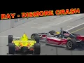 Dismore and Ray Crash in the Pits 1999 Indianapolis 500