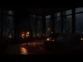 Download Lagu Cabin Ambience with Rain and Fire🌧️Relaxing Sounds for Stress Relief, Calm Mind \u0026 Deep Healing Sleep