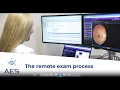 The Remote Exam Process with AES
