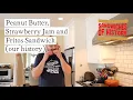 Download Lagu Peanut Butter, Strawberry Jam, and Fritos Sandwich (our history) on Sandwiches of History⁣