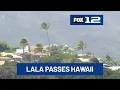 Hurricane Lala passes Hawaii leaving behind damaged houses bridges power lines