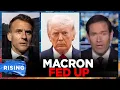 Emmanuel Macron WARNS Trump NATO WEAKENED By Wit rawal THREATS ATTACKS RISING