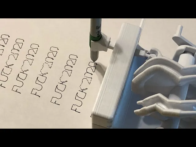 VAX2021 Complex Barrel Cam Writing Machine video thumbnail