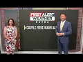 More warm days + possible soaking weekend rain (10/19)