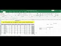 Ms Excel - SUM AVERAGE IF COUNT COUNTA COUNTIF SUMIF FORMULAS