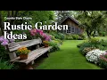 Beautiful Rustic Garden Landscaping Ideas for Country Style Homes