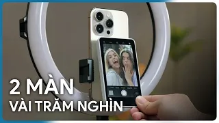 Vài trăm nghìn có smartphone 2 màn - review Synco Xview M4