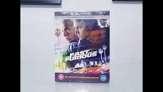 the fast and the furious 20th anniversary 4k steelbook edition unboxing