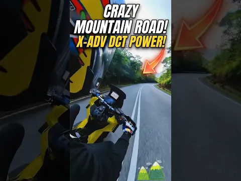 Why X-ADV is the BEST for twisty roads! 🔥 #XADV750 #DCT ⁠#XADVAdventure #HondaXADV #TwistyRoads