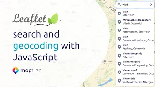 Leaflet tutorial 7 add geocoding search 2023 tutorial step by step