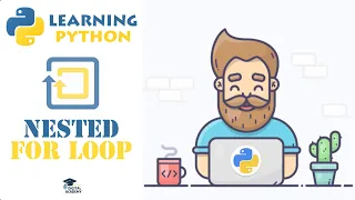 Nested FOR Loops in Python Loop in Loop - Python Tutorial for Beginners