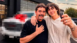 SORPRENDÍ A MI PAPÁ CON EL CARRO DE SUS SUEÑOS